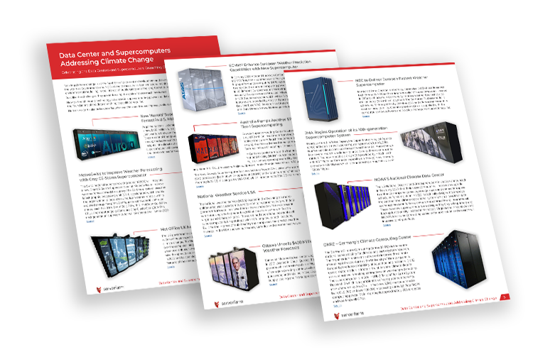 Supercomputers addressing climate change