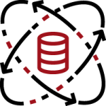 AI data center icon