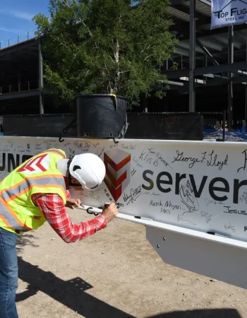 2-Avner signing CTX2 beam